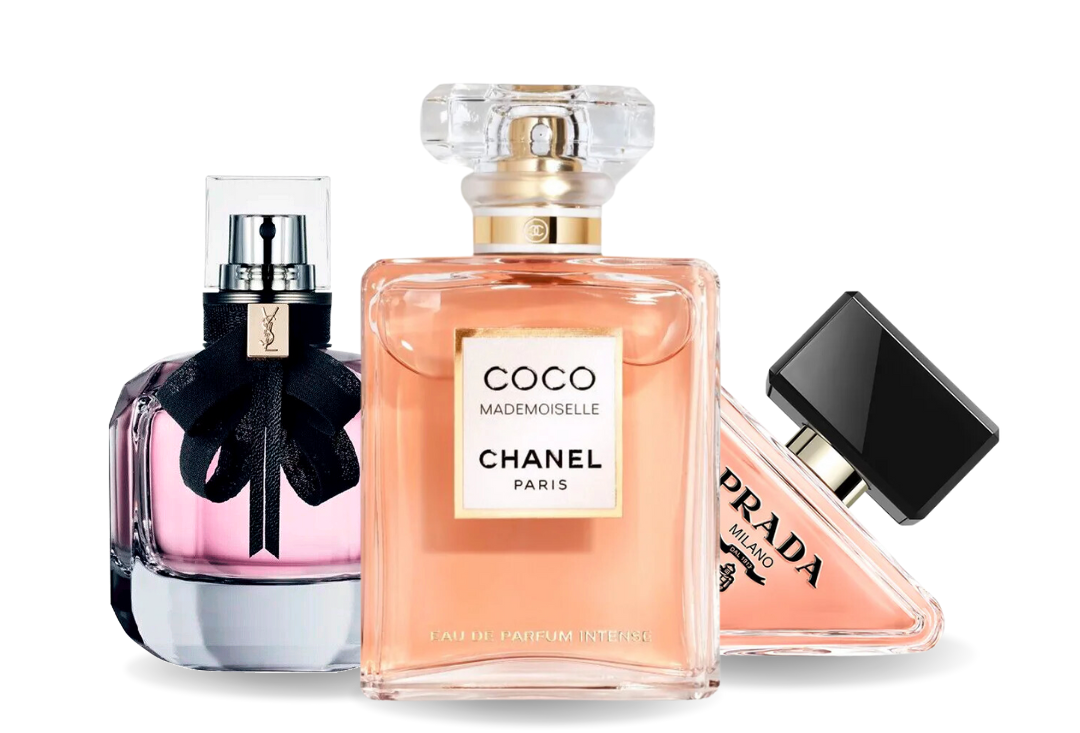 Zestaw 3 perfum | Prada PARADOXE, COCO MADEMOISELLE e MON PARIS 100 ml