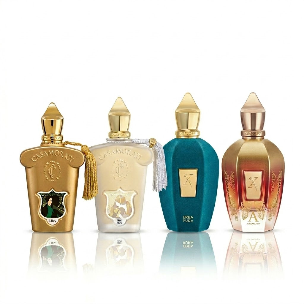 Zestaw 4 perfum | Lira, Erba Pura, Dama Bianca, Alexandria II